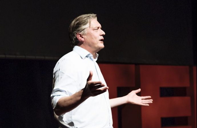 Rupert Gather speaking at TEDx