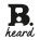 B.Heard logo